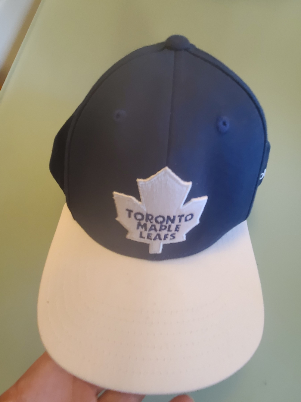 Toronto Maple Leafs Navy and White Baseball Cap
